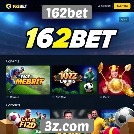 Exploração das opções de jogos no 162bet